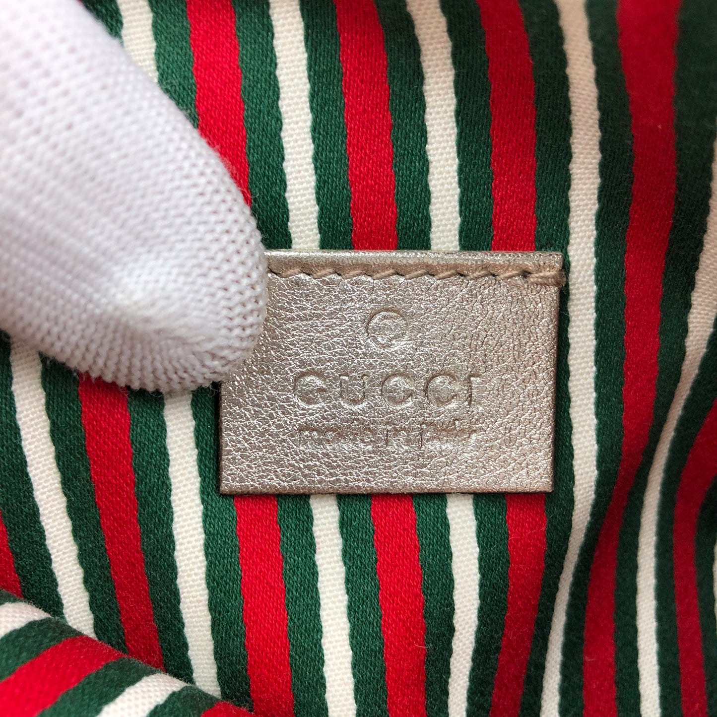 GUCCI MONOGRAM SHOULDER BAG