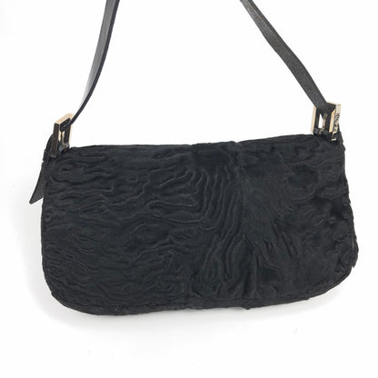 FENDI PERSIAN LAMB FUR BAGUETTE