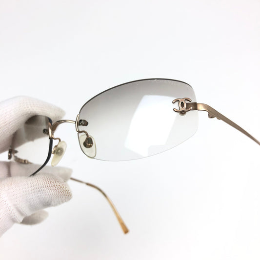 CHANEL RIMLESS SUNGLASSES