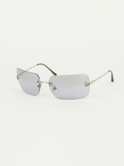 CHANEL RIMLESS SUNGLASSES