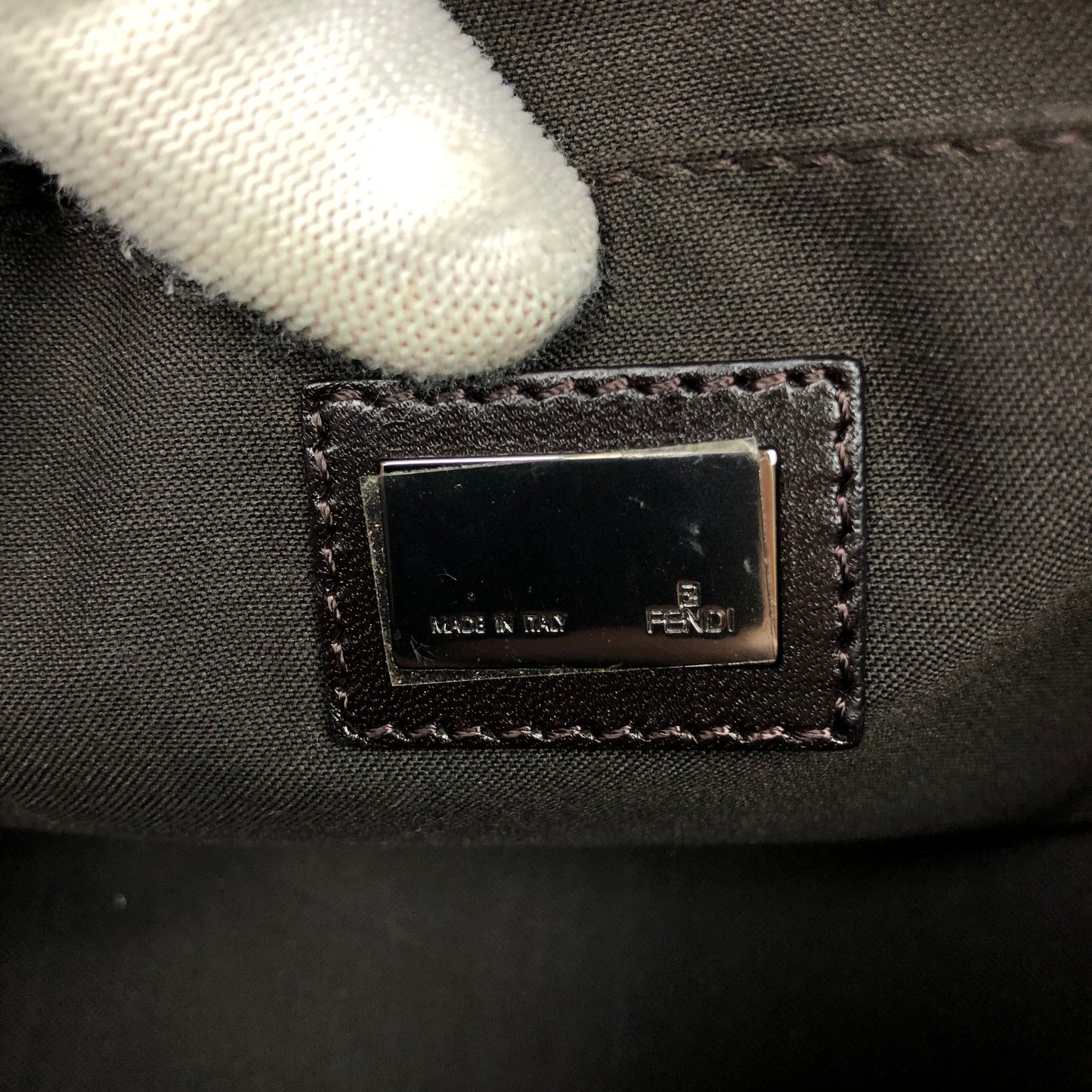AUTHENTIC FENDI ZUCCA SHOULDER BAG