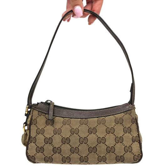 GUCCI MONOGRAM SHOULDER BAG