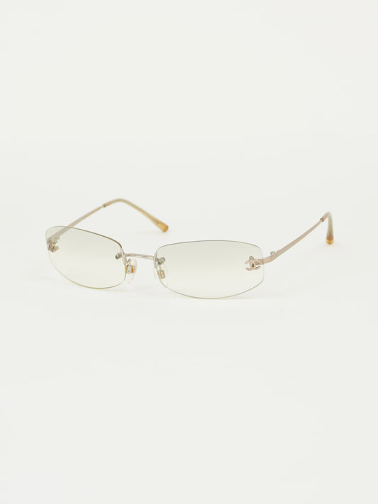 CHANEL RIMLESS SUNGLASSES