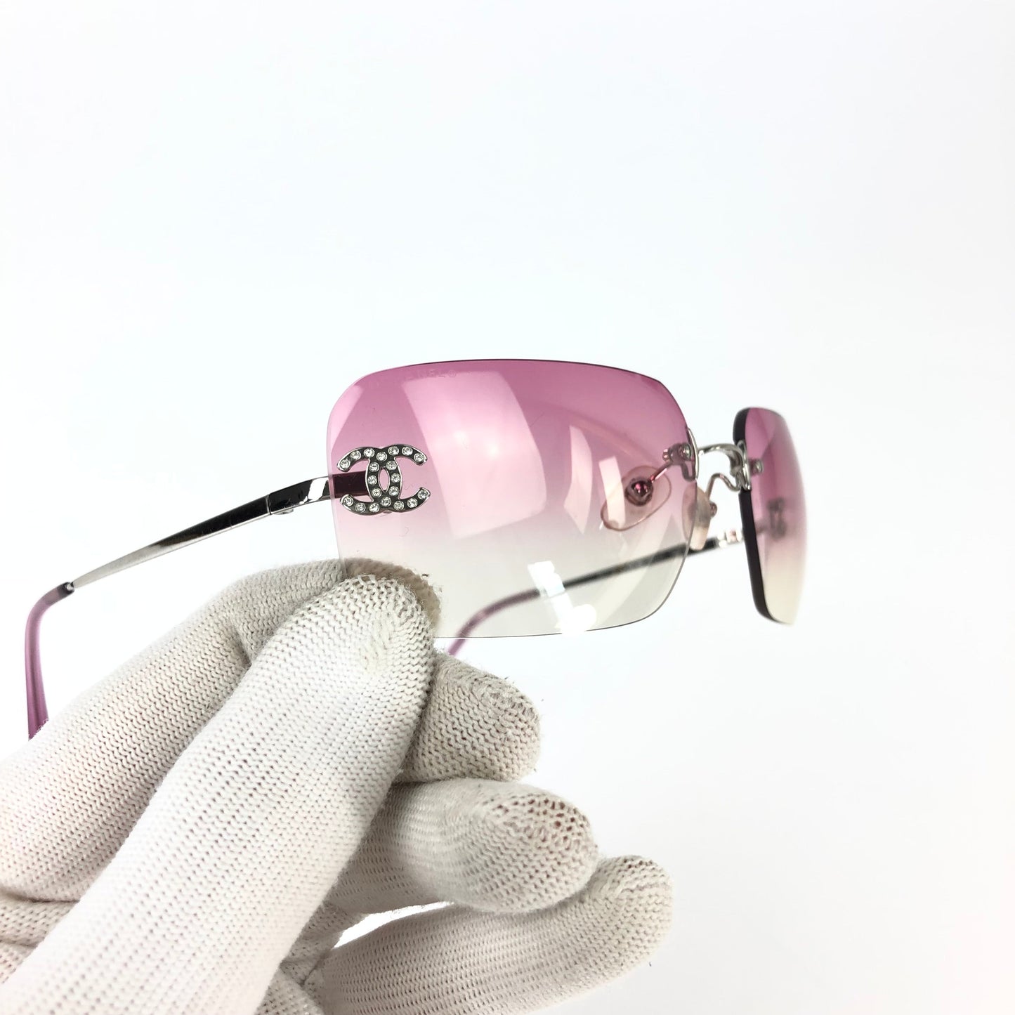 CHANEL RIMLESS SUNGLASSES