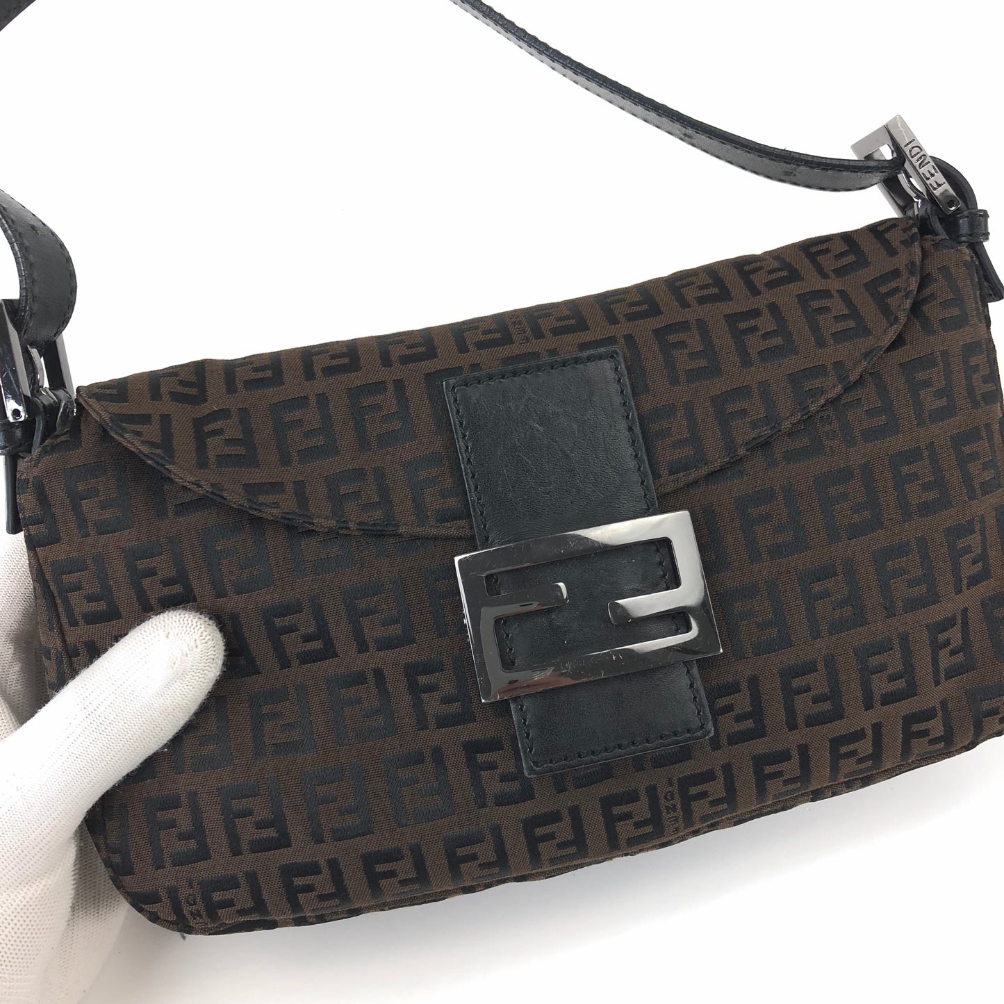 FENDI ZUCCA BAGUETTE BAG