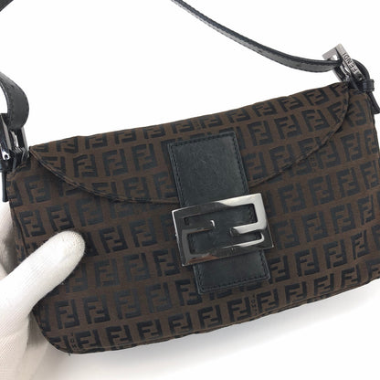 FENDI ZUCCA BAGUETTE BAG