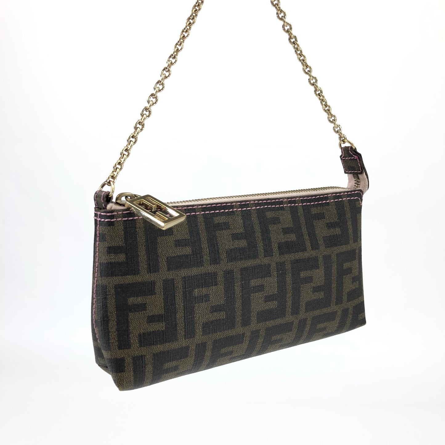 FENDI ZUCCA CHAIN BAG