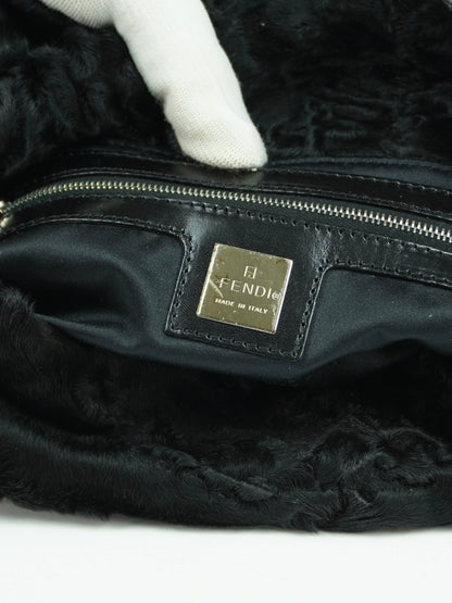 FENDI PERSIAN LAMB FUR BAGUETTE