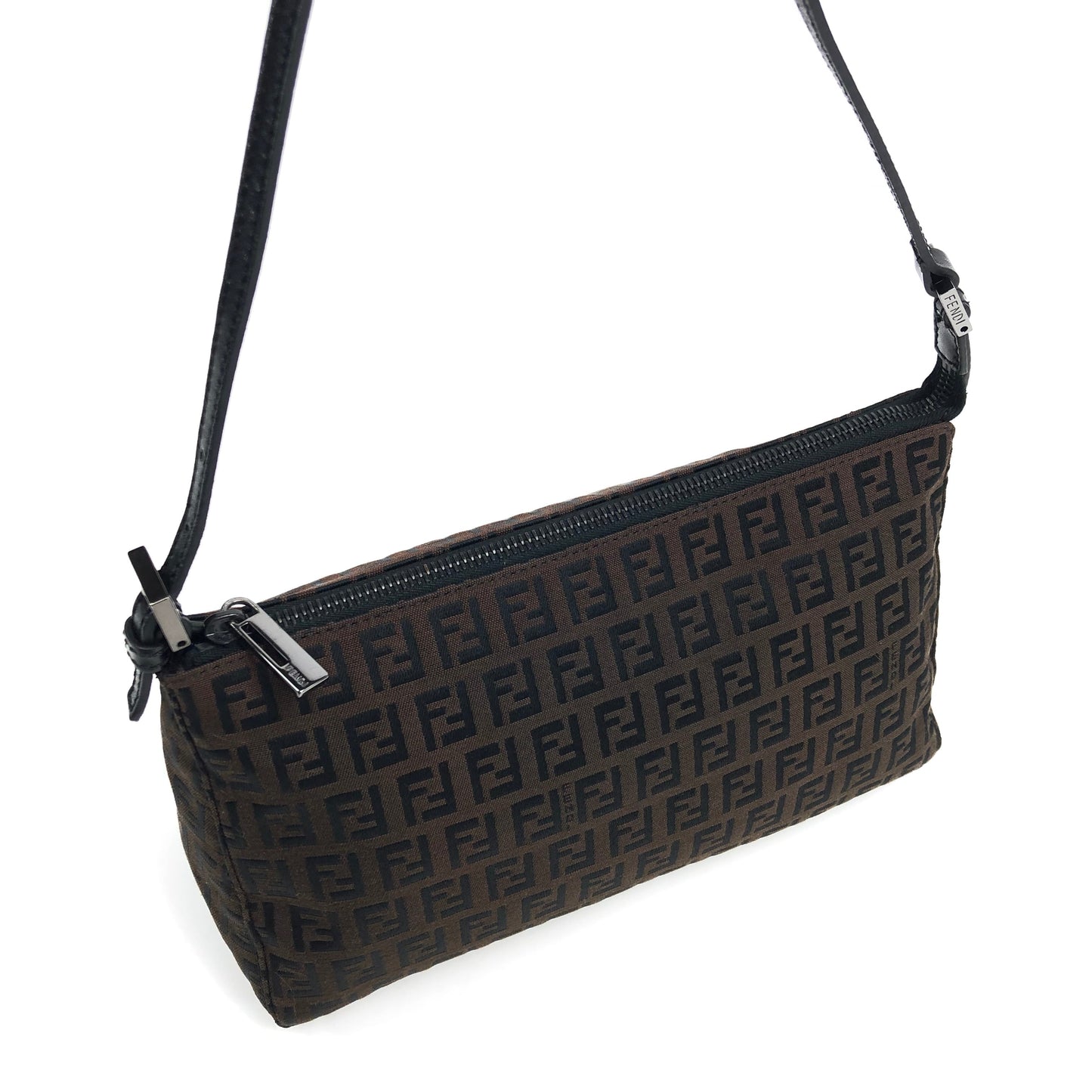 FENDI ZUCCA SHOULDER BAG