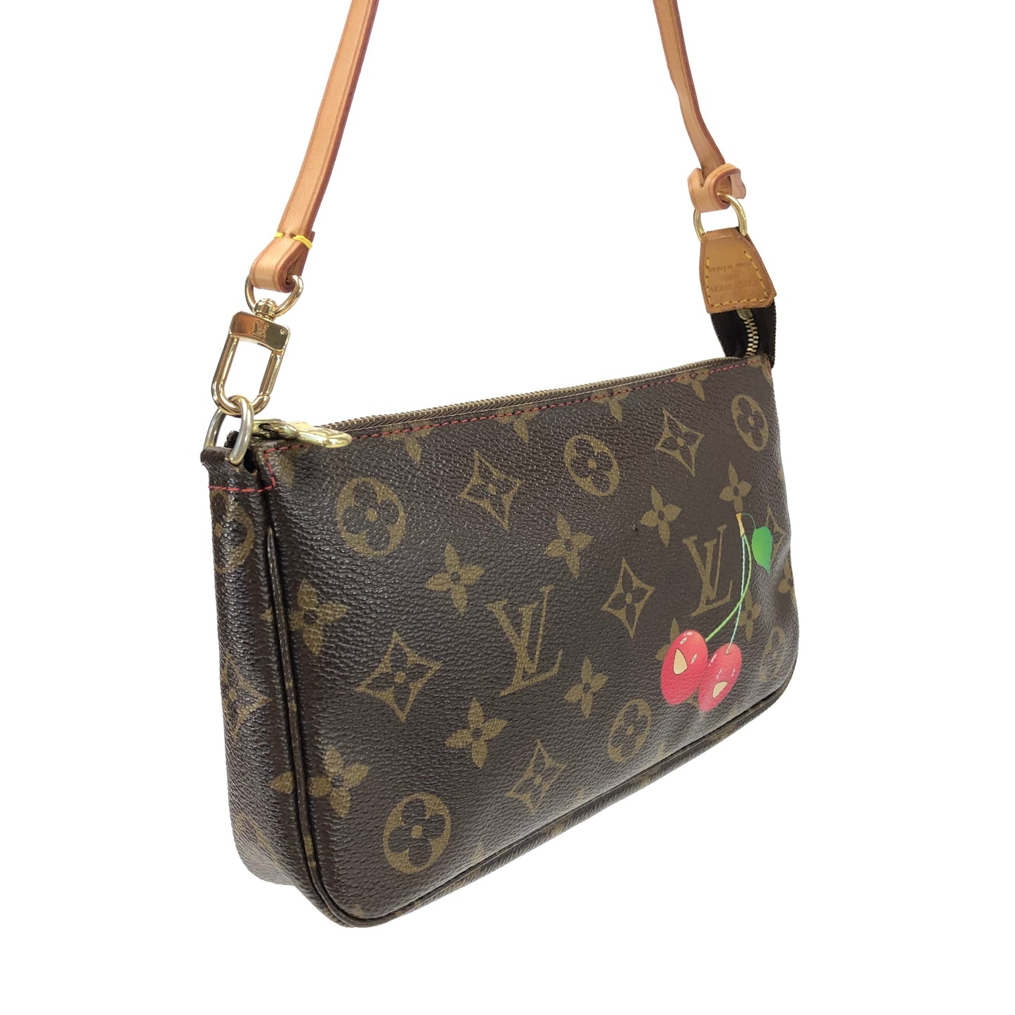 LOUIS VUITTON CHERRY TAKASHI MURAKAMI POCHETTE BAG
