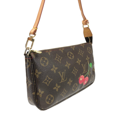 LOUIS VUITTON CHERRY TAKASHI MURAKAMI POCHETTE BAG