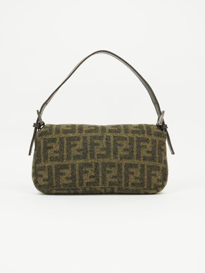 FENDI CASHMERE WOOL BAGUETTE