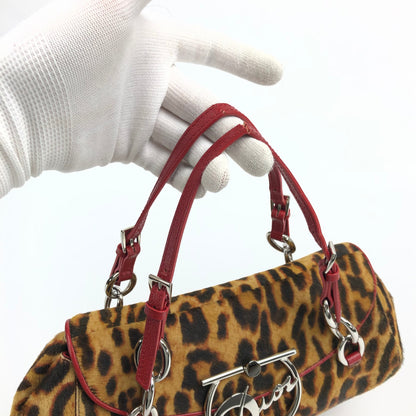 CHRISTIAN DIOR PONY HAIR CHEETAH BAG