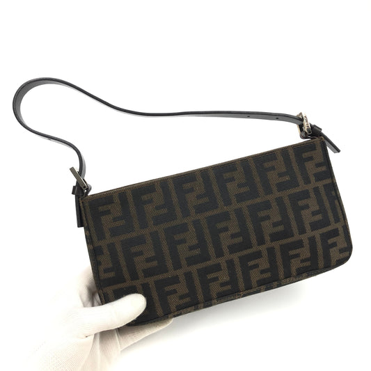 FENDI ZUCCA SHOULDER BAG