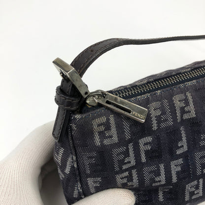 FENDI DENIM ZUCCA SHOULDER BAG