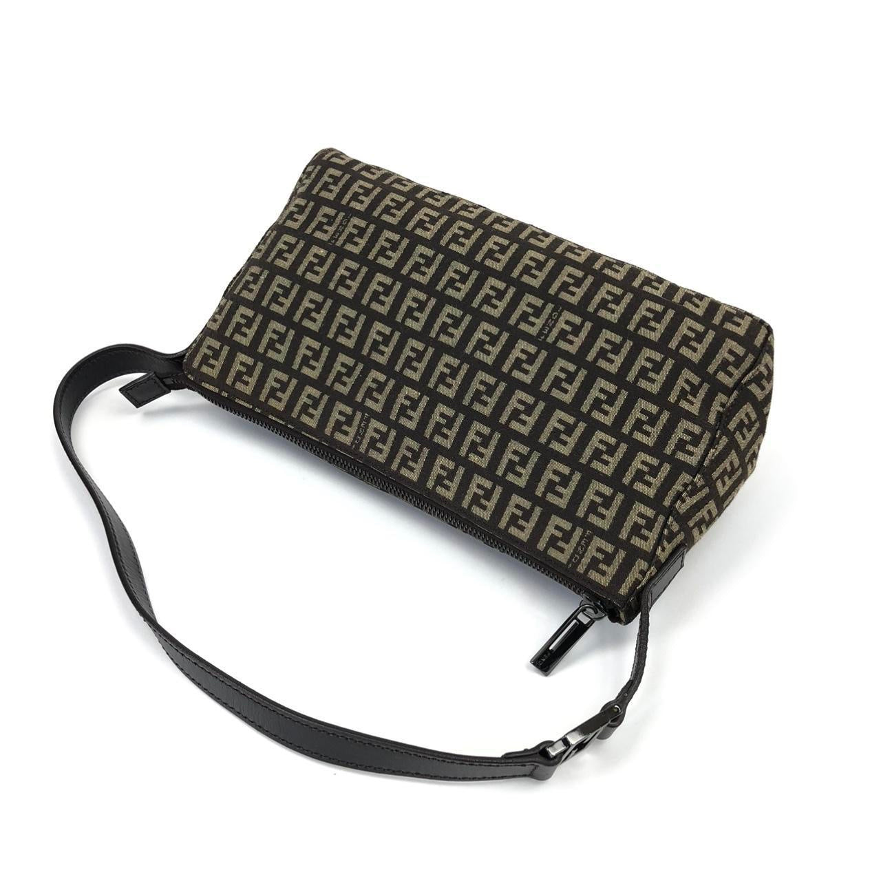 AUTHENTIC FENDI ZUCCA SHOULDER BAG