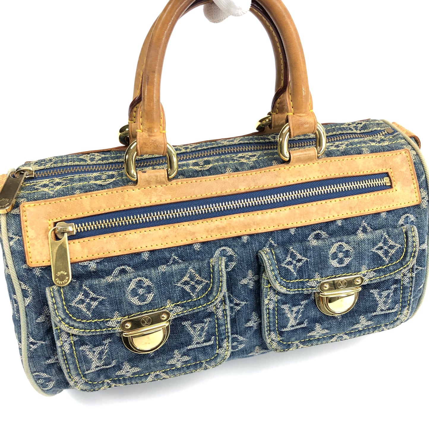 LOUIS VUITTON NEO SPEEDY DENIM BAG