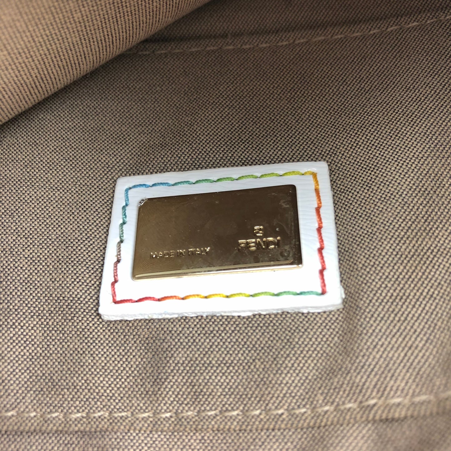 FENDI ZUCCA CHAIN BAG