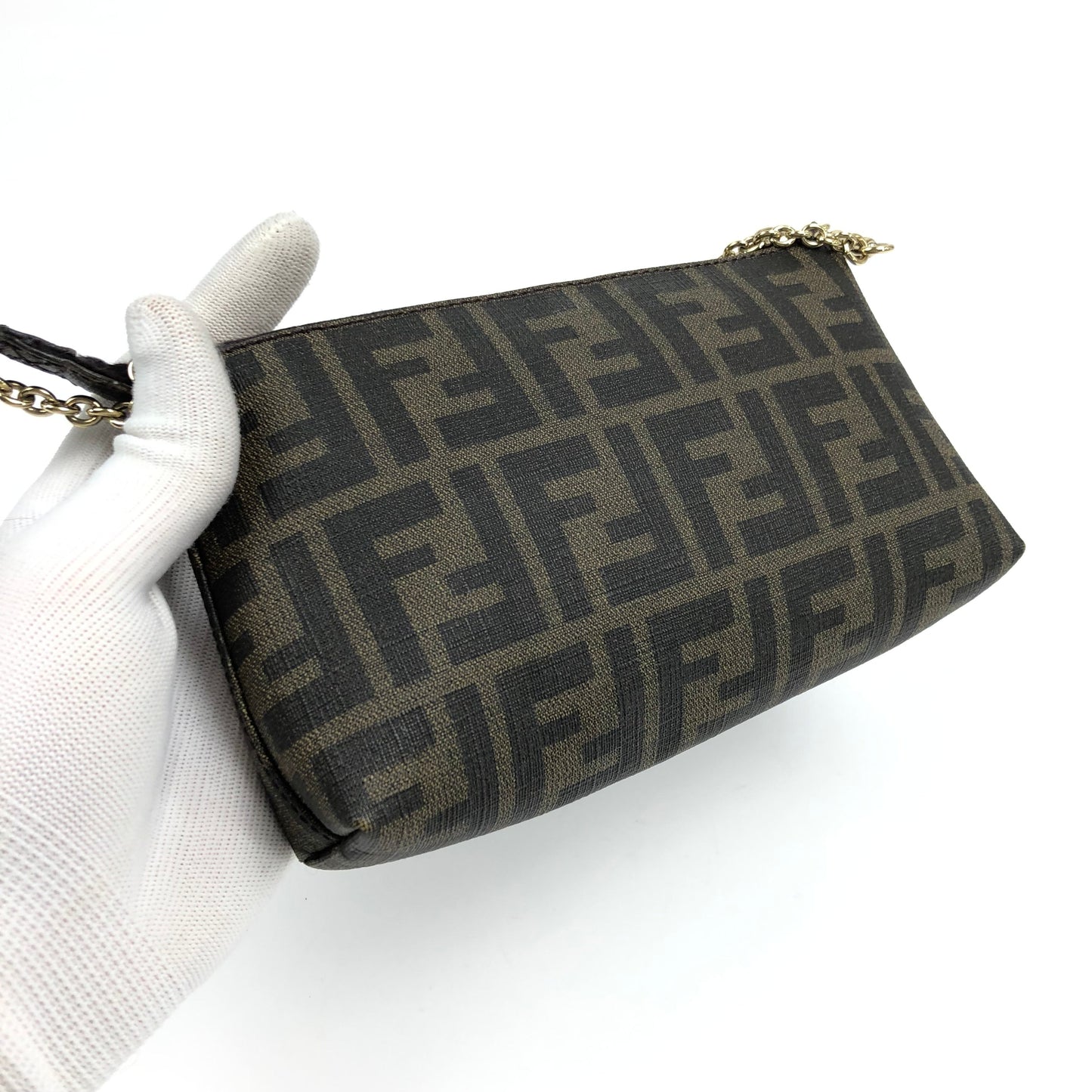 FENDI ZUCCA SHOULDER BAG