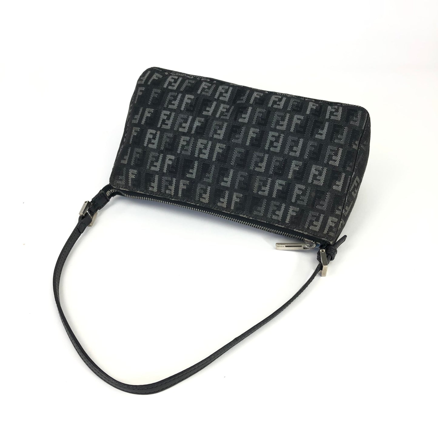 FENDI DENIM ZUCCA SHOULDER BAG