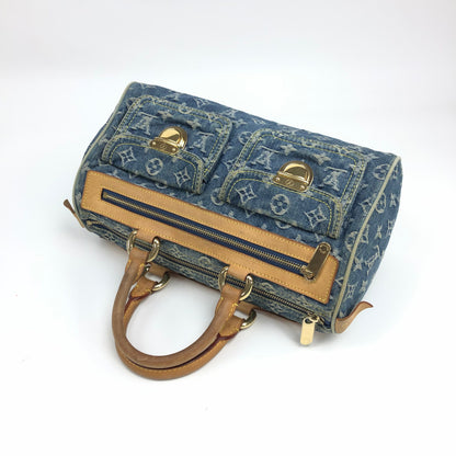 LOUIS VUITTON NEO SPEEDY DENIM BAG