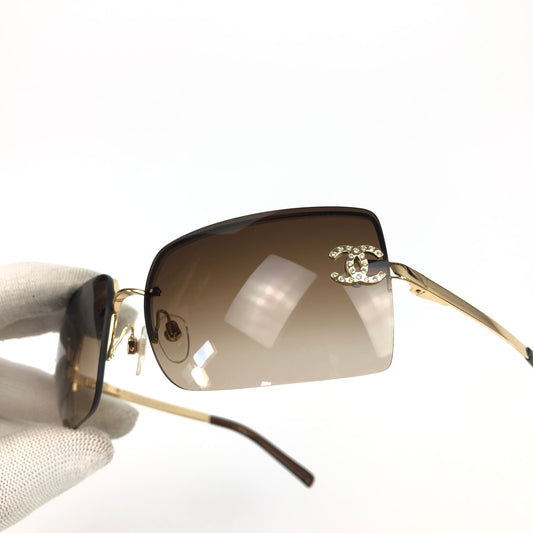 CHANEL RIMLESS SUNGLASSES