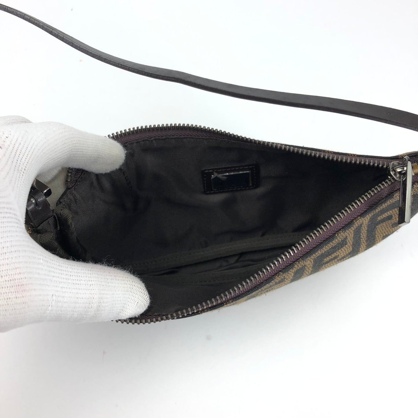 FENDI ZUCCA SHOULDER BAG