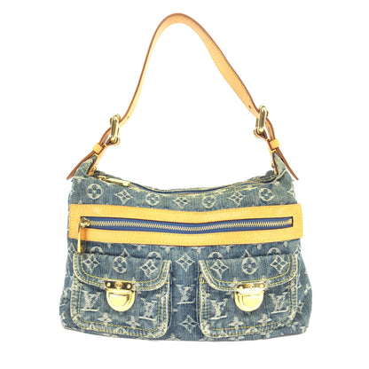 LOUIS VUITTON BAGGY PM DENIM SHOULDER BAG
