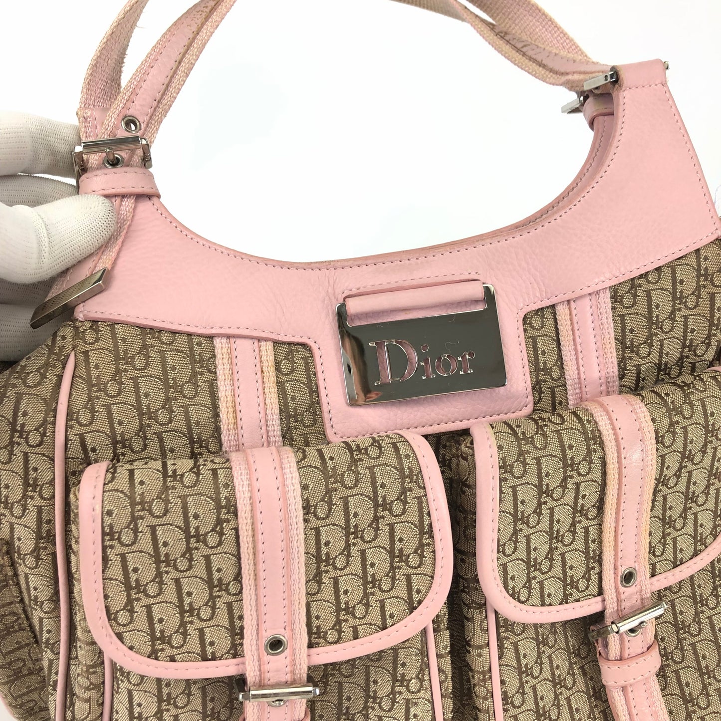 CHRISTIAN DIOR MONOGRAM SHOULDER BAG
