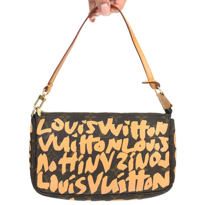 LOUIS VUITTON STEPHEN SPROUSE GRAFFITI POCHETTE BAG