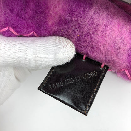 FENDI FELT BAGUETTE BAG