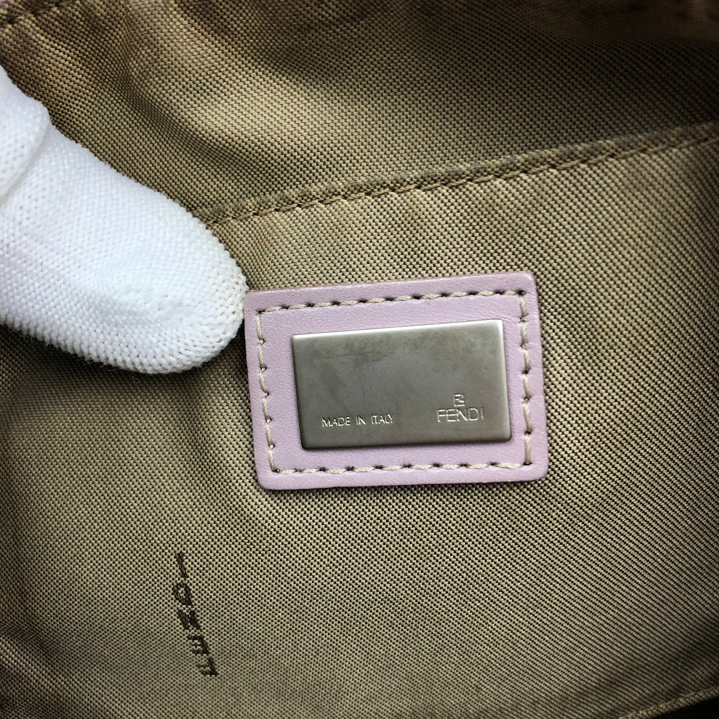 FENDI ZUCCA SHOULDER BAG