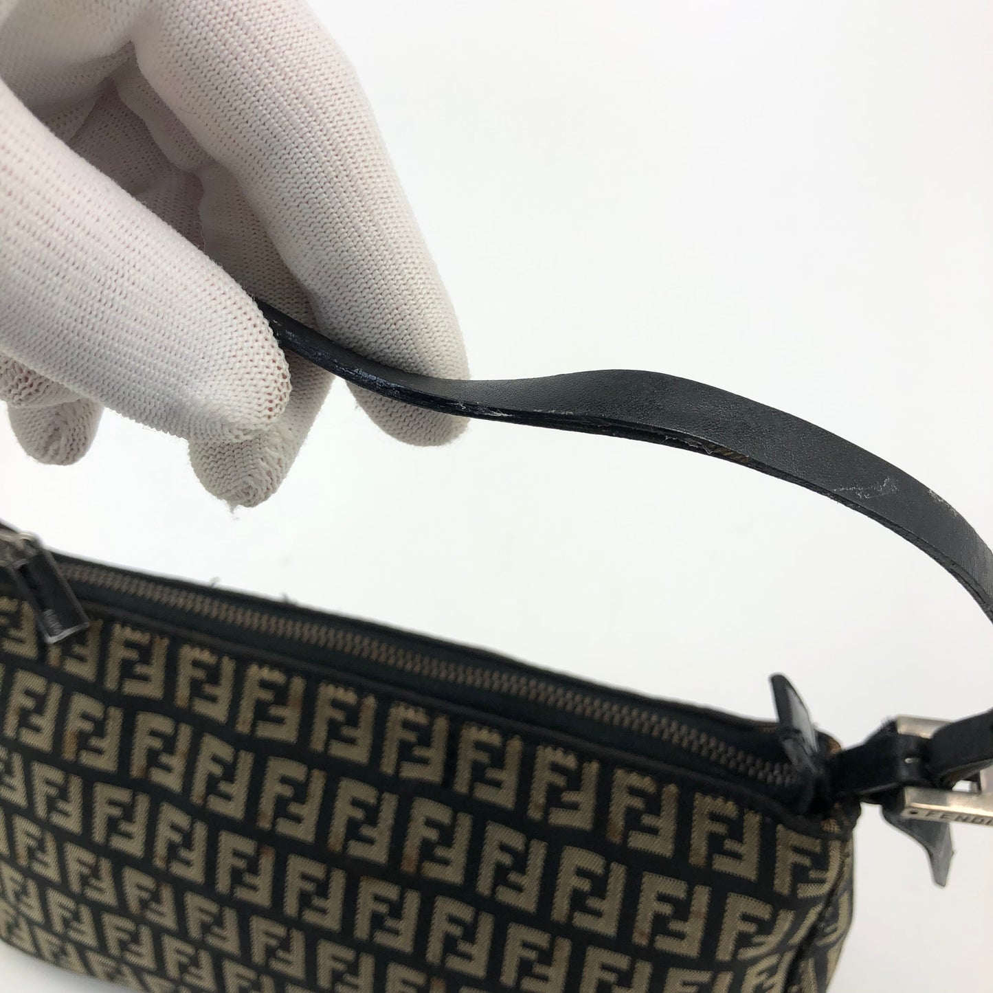 FENDI ZUCCA SHOULDER BAG