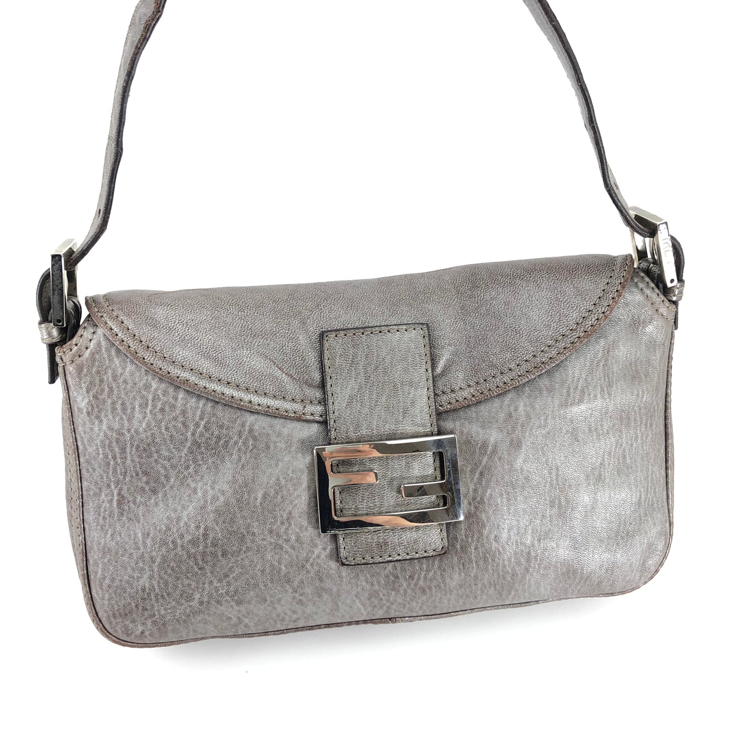 FENDI LEATHER BAGUETTE BAG