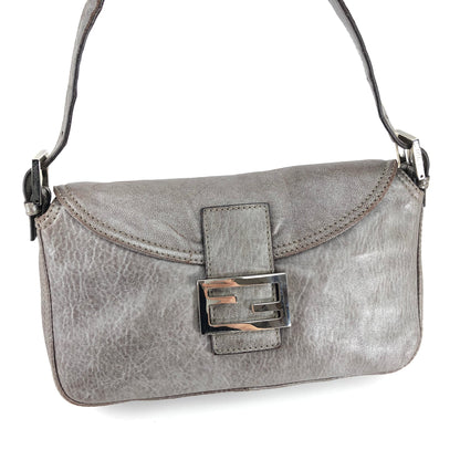 FENDI LEATHER BAGUETTE BAG