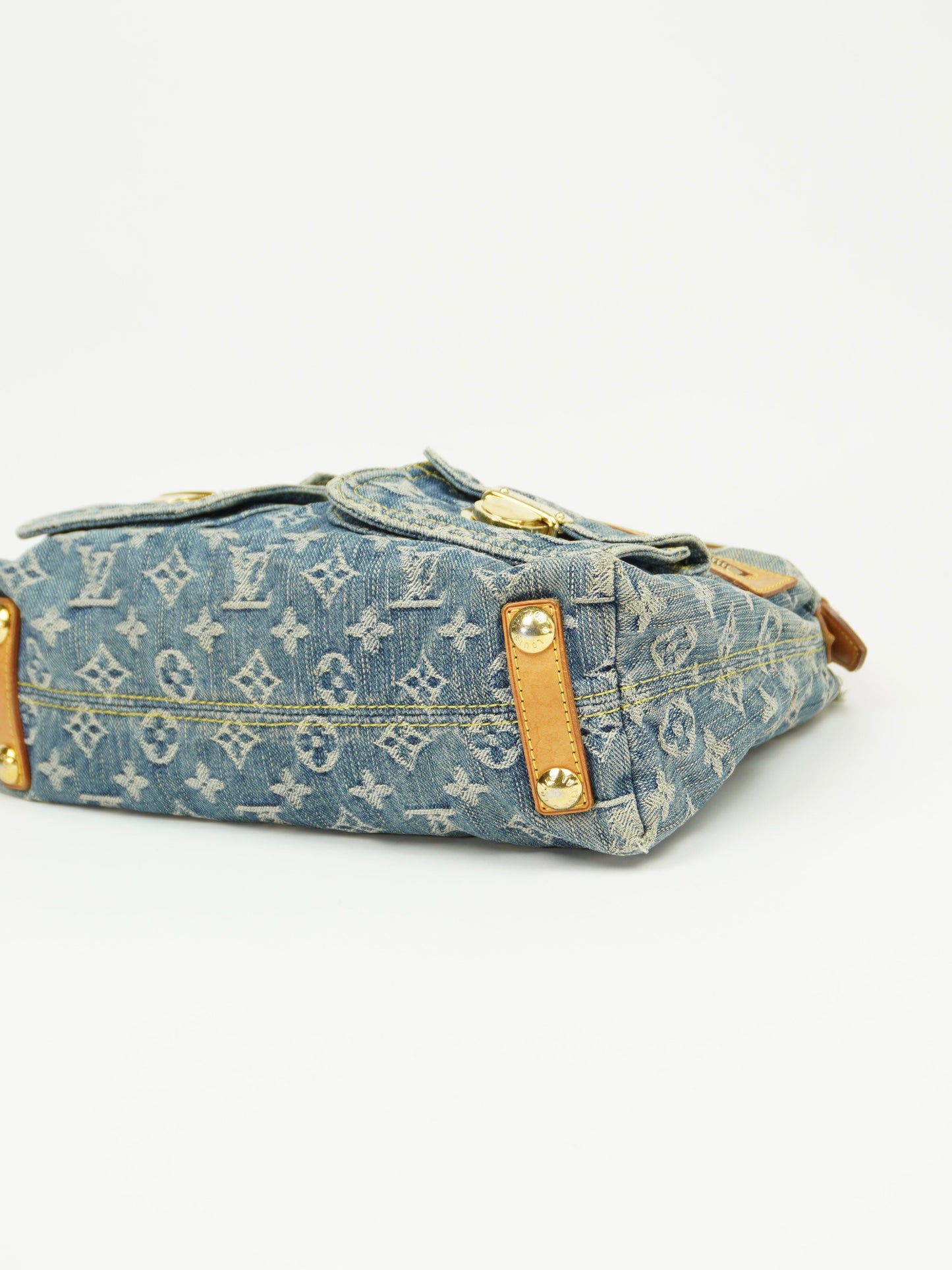 LOUIS VUITTON BAGGY PM DENIM SHOULDER BAG