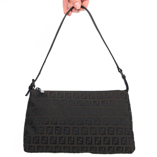 FENDI ZUCCA SHOULDER BAG