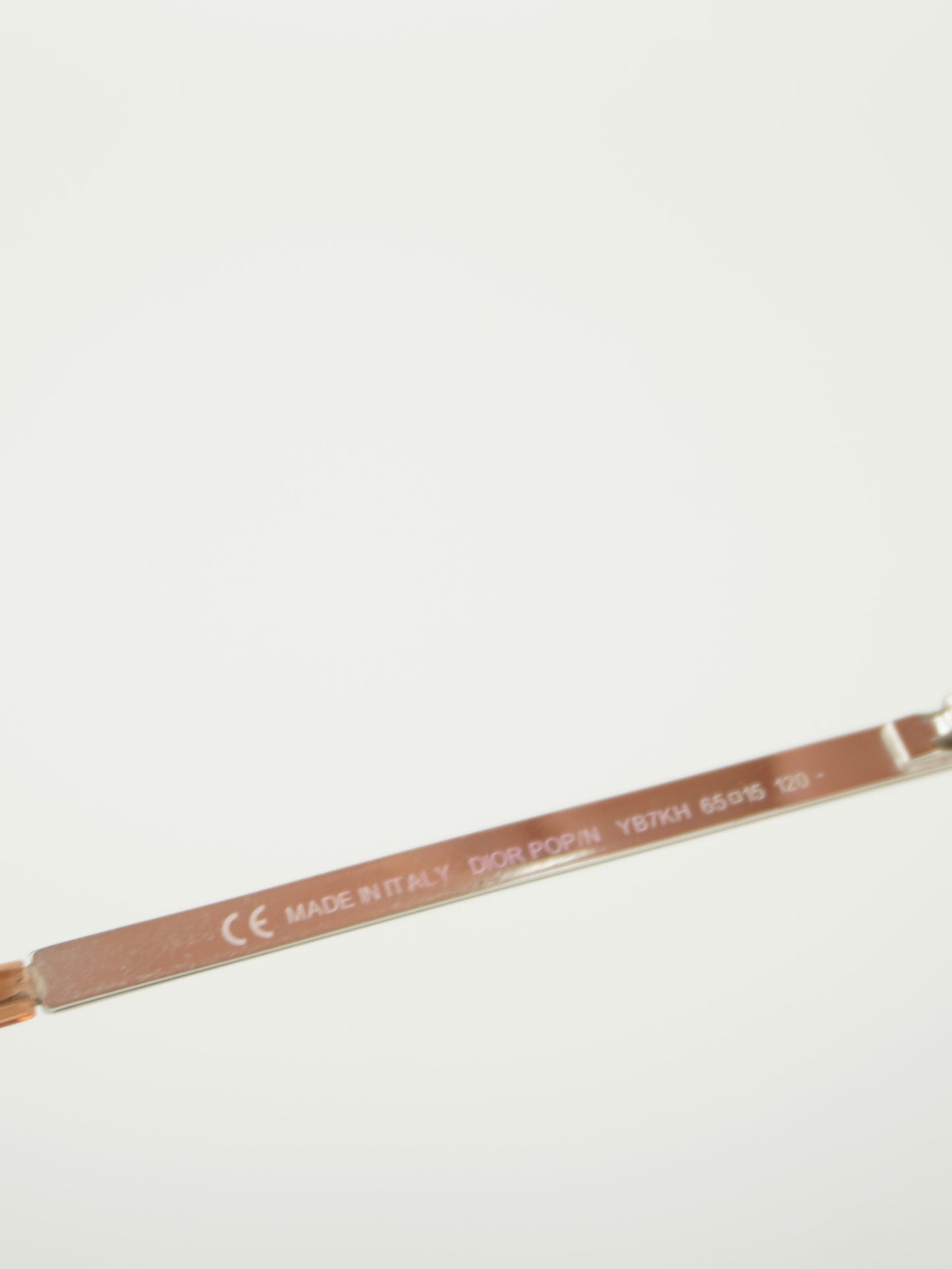 CHRISTIAN DIOR RIMLESS SUNGLASSES