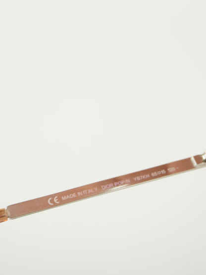 CHRISTIAN DIOR RIMLESS SUNGLASSES