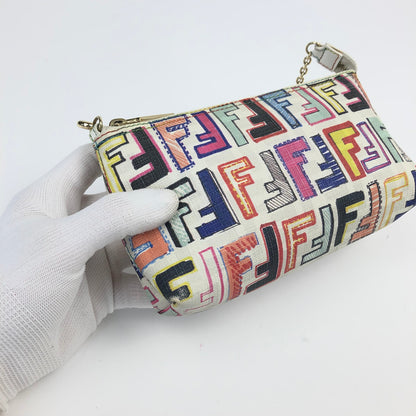 FENDI ZUCCA CHAIN BAG