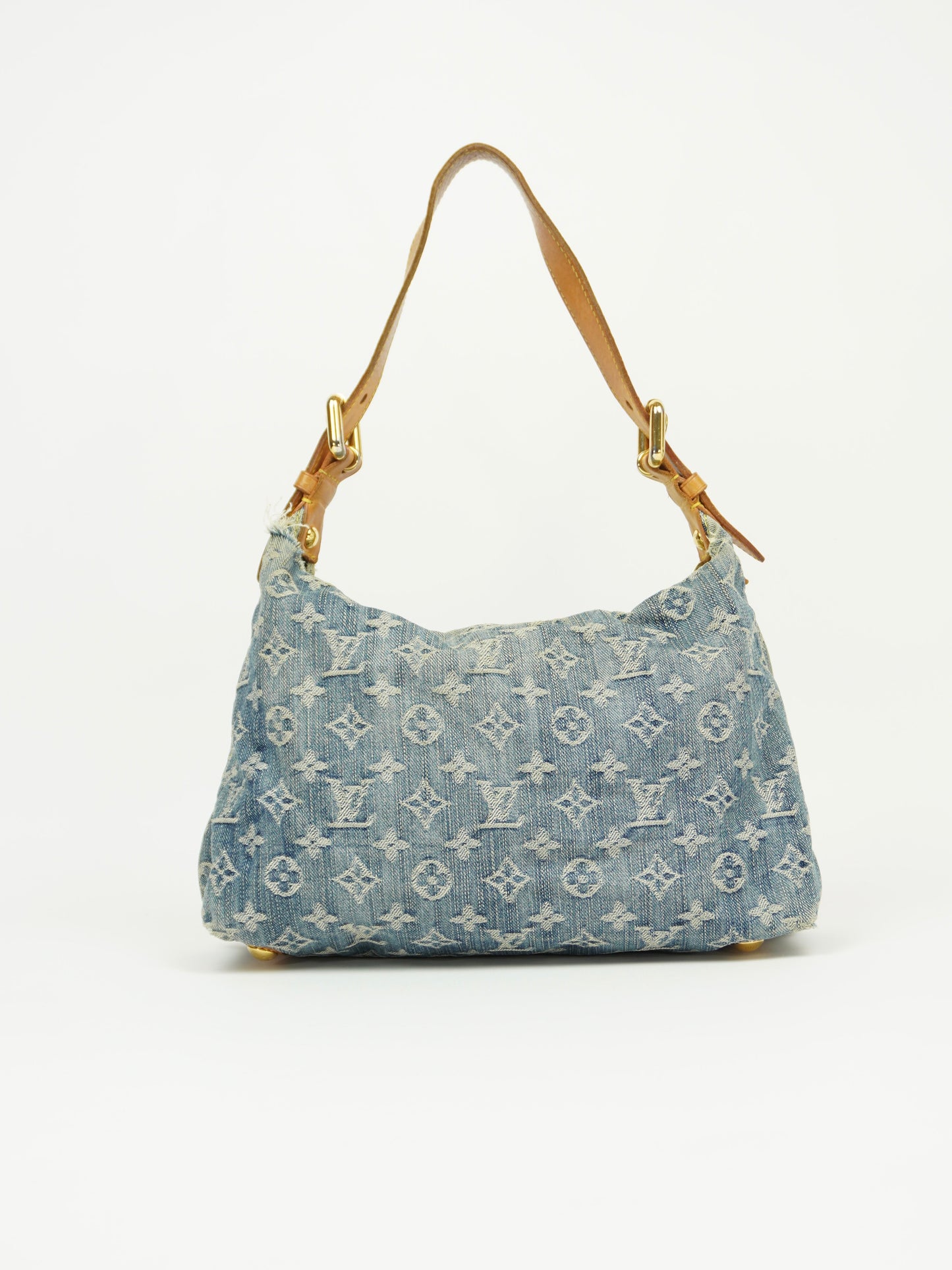 LOUIS VUITTON BAGGY PM DENIM SHOULDER BAG