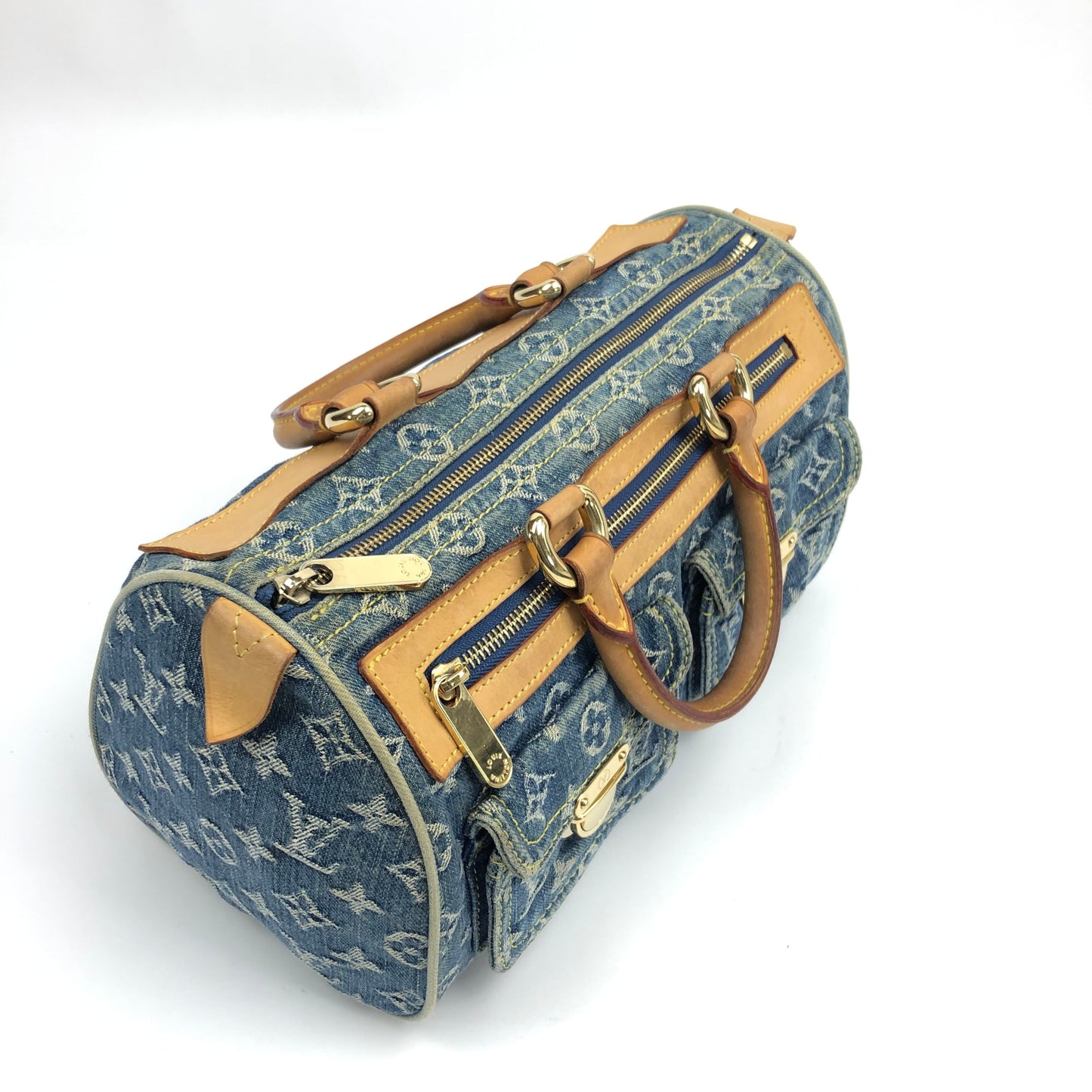 LOUIS VUITTON NEO SPEEDY DENIM BAG