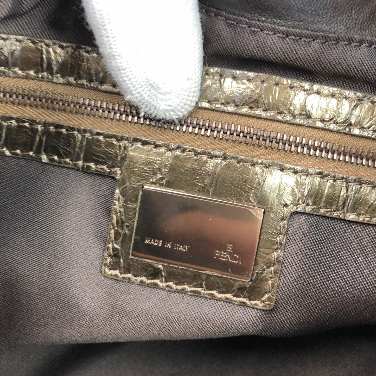 FENDI MINK FUR MAMA BAGUETTE BAG