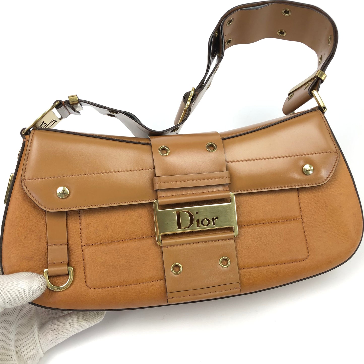 CHRISTIAN DIOR 2002 STREET CHIC COLUMBUS SHOULDER BAG