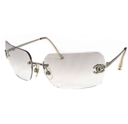 CHANEL RIMLESS SUNGLASSES