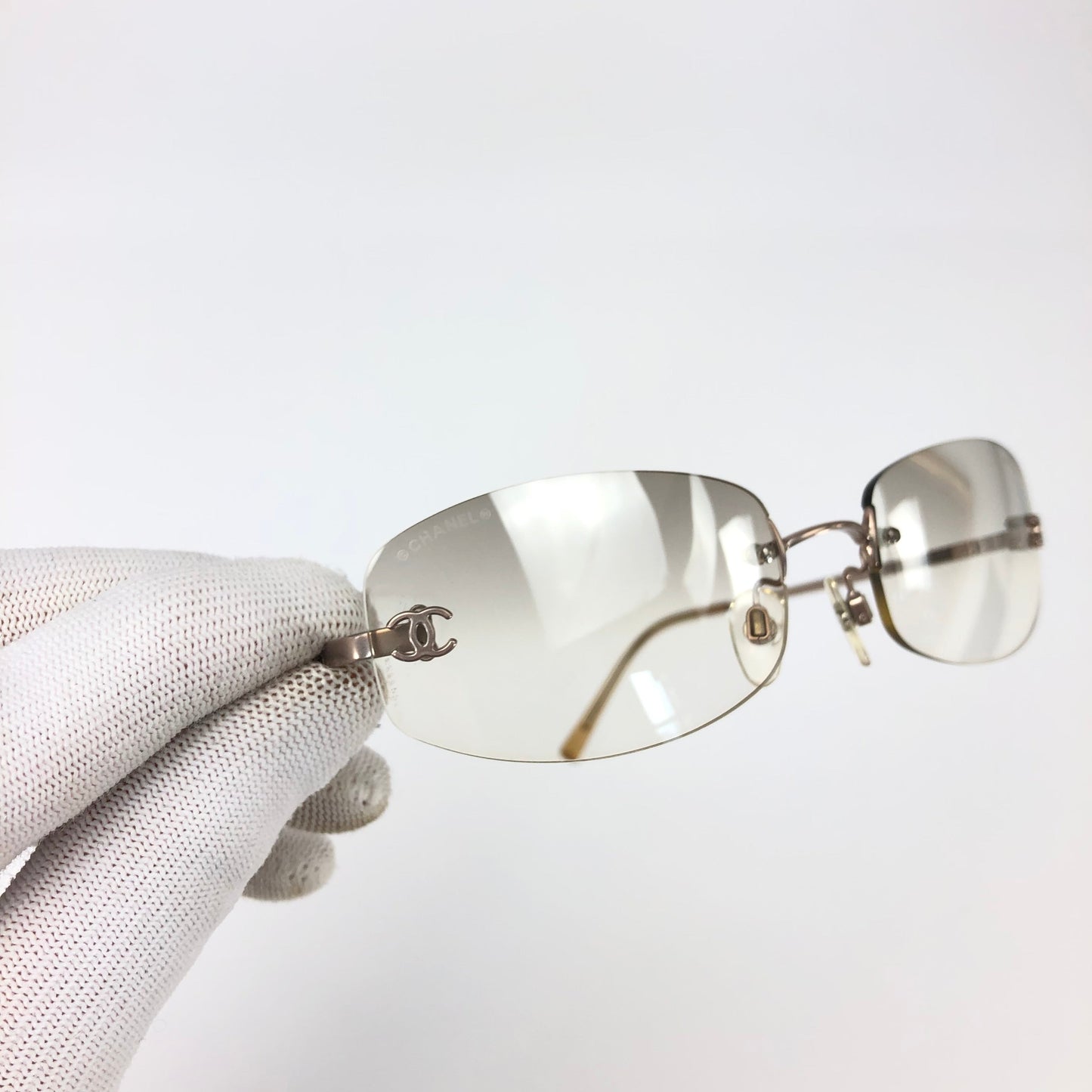 CHANEL RIMLESS SUNGLASSES