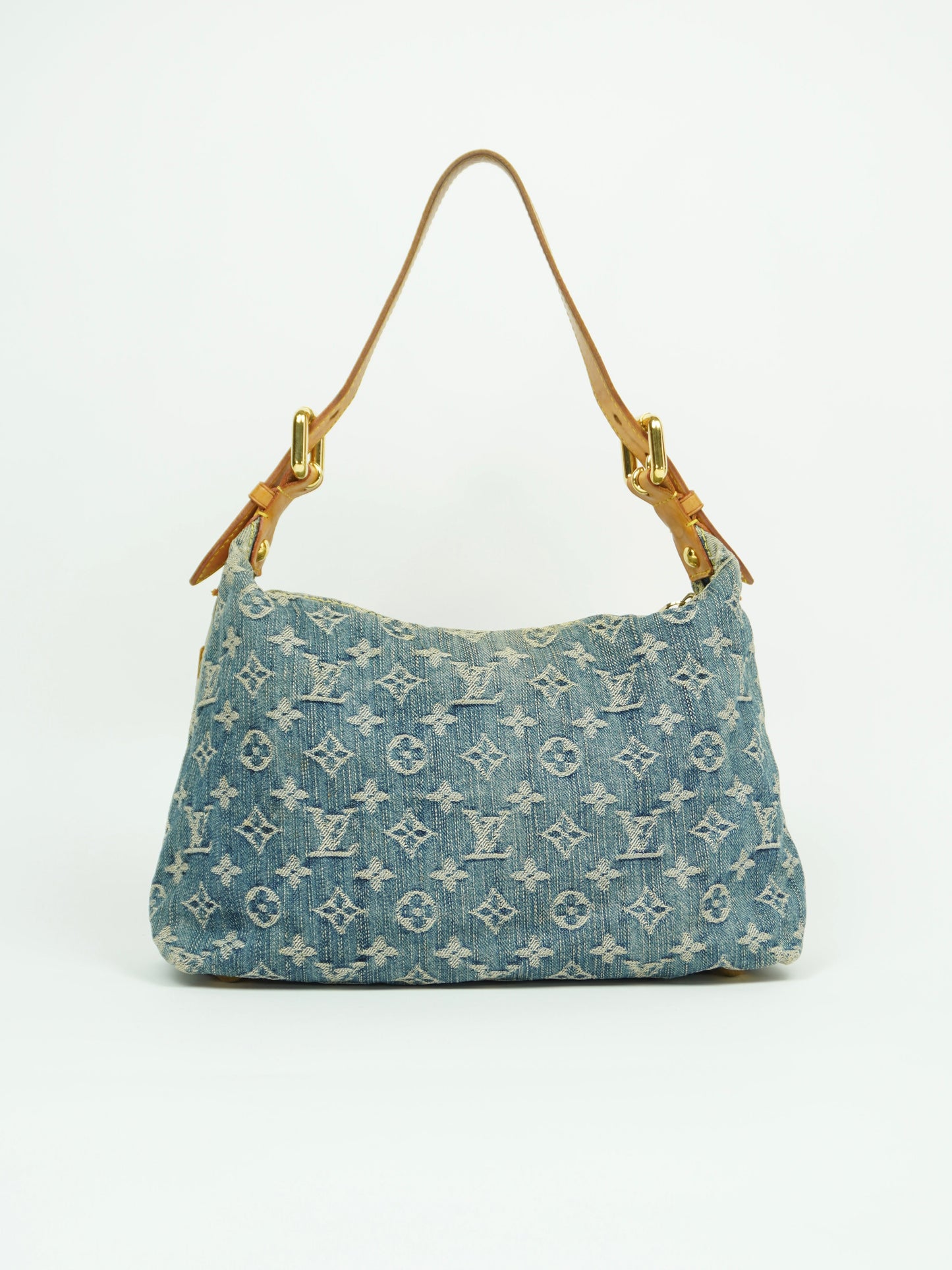 LOUIS VUITTON BAGGY PM DENIM SHOULDER BAG