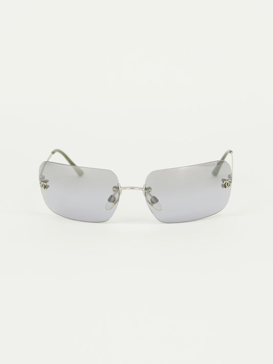 CHANEL RIMLESS SUNGLASSES