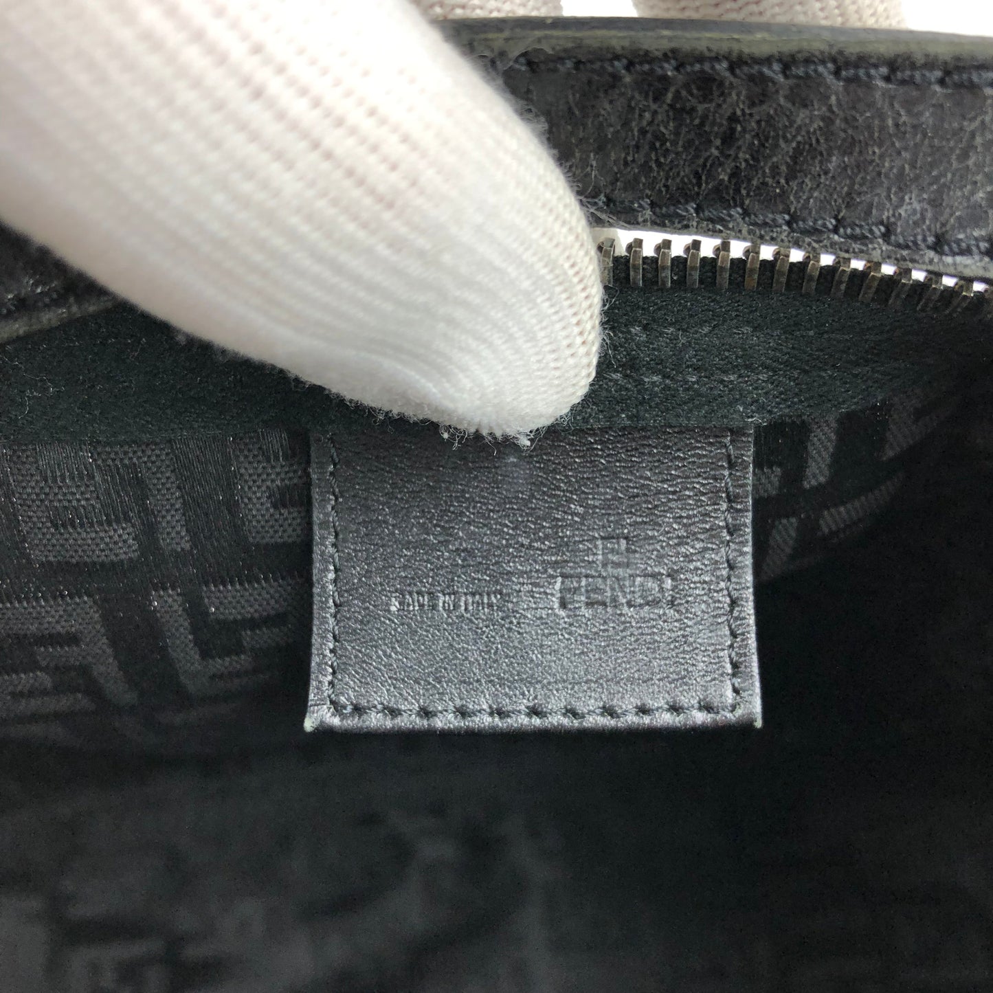FENDI MONOGRAM CLUTCH BAG