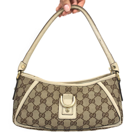 GUCCI MONOGRAM SHOULDER BAG